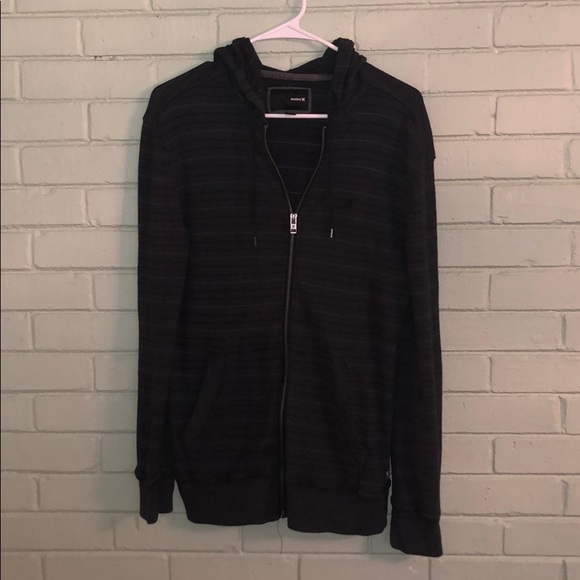 Hurley Other - Hurley grey striped zip up